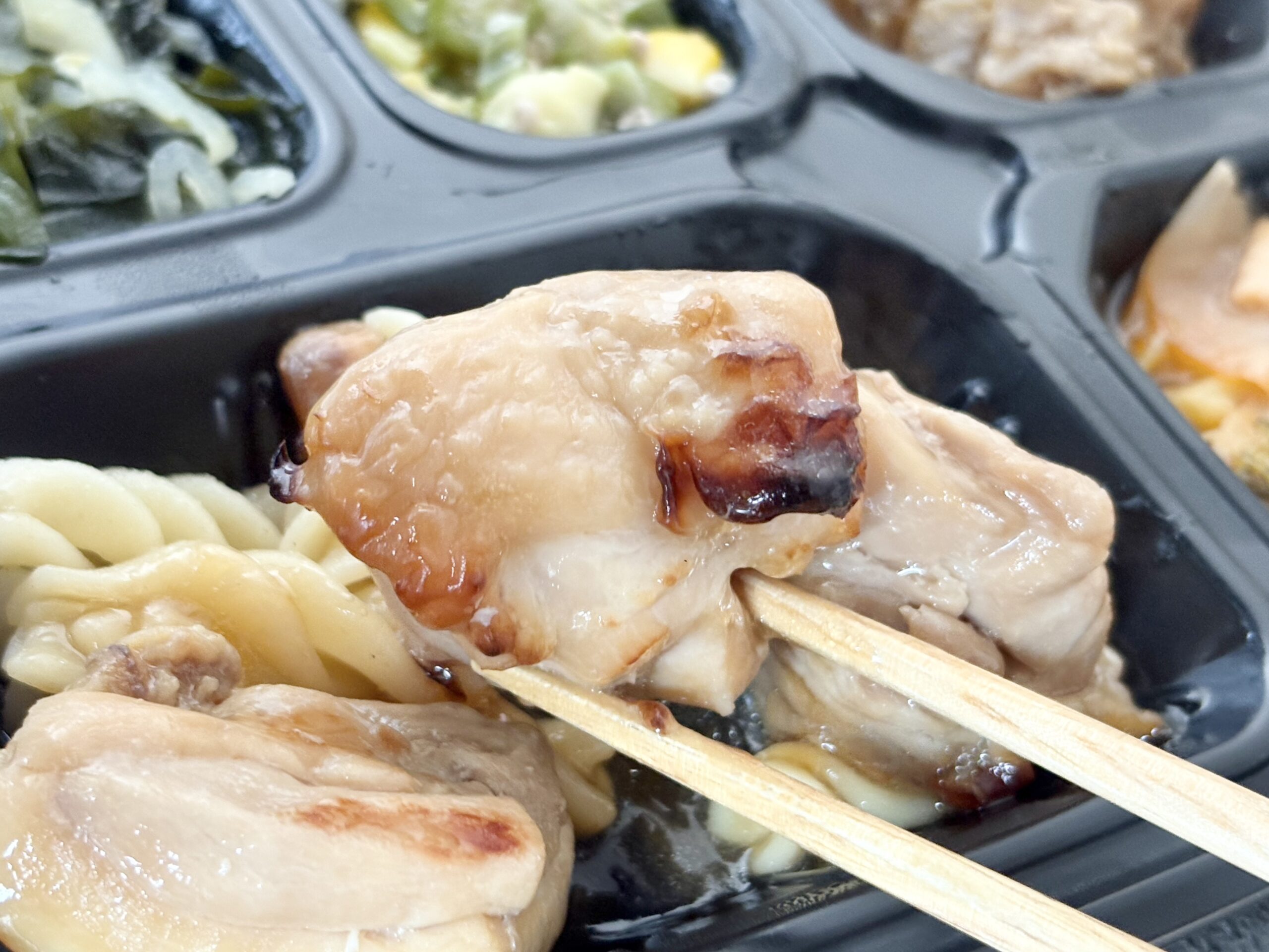 ワタミの宅食ダイレクト いつでも三菜の副菜実食写真